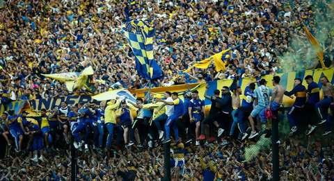 Supporters de Boca Juniors passionnés